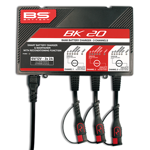 BS Battery BK 20 Battery Charger / Maintainer BS Battery BK 20 Battery Charger / Maintainer